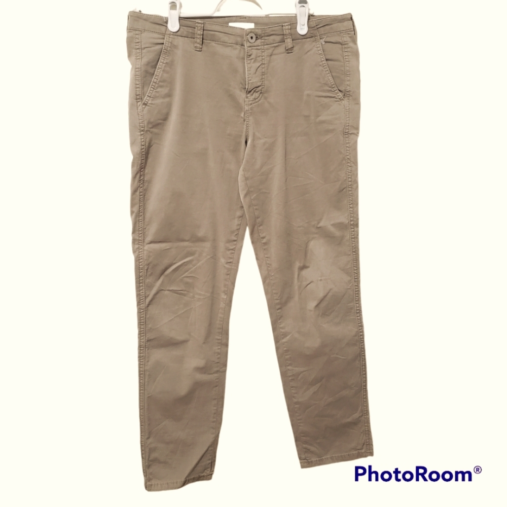 MAC Jeans Taupe Tapered Pants